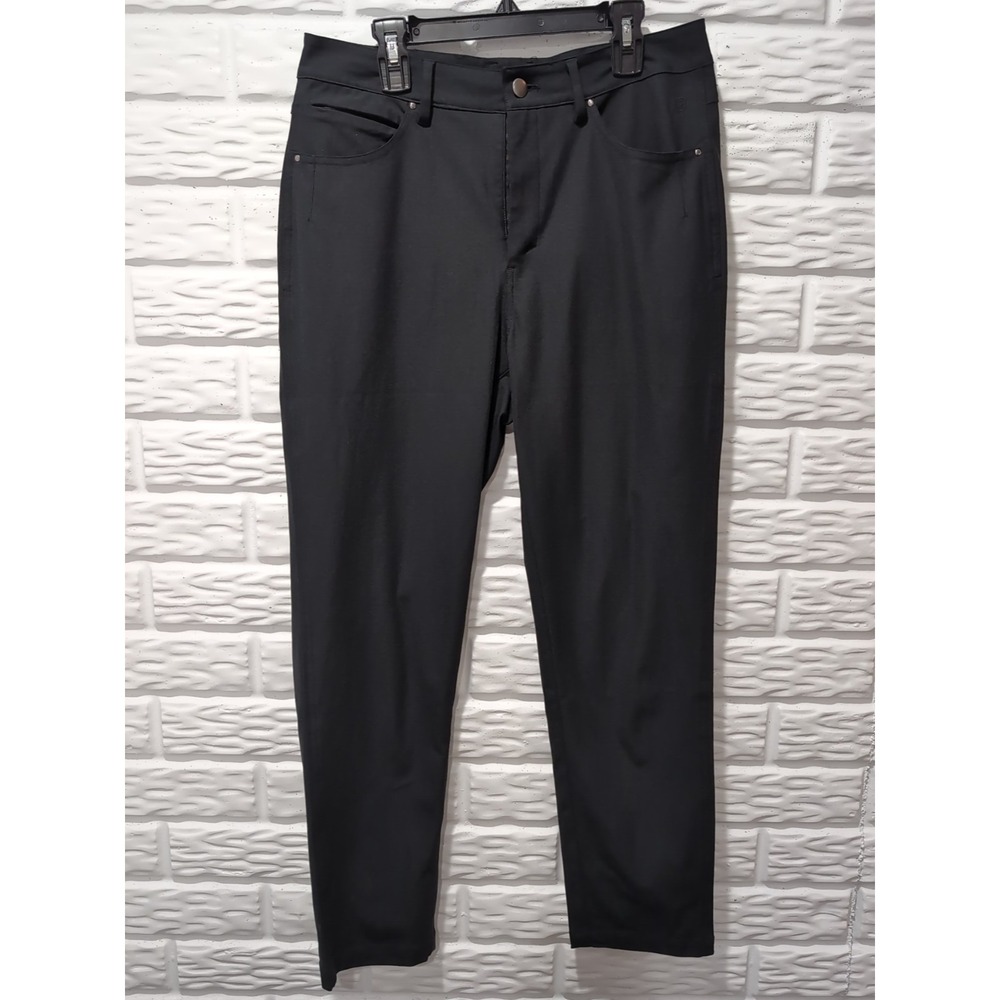 CRZ Yoga Golf Pants Size S 28W Black Breathable Lightweight Minimalist Athletic